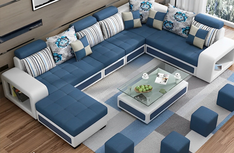 U-Shaped Sofa Set